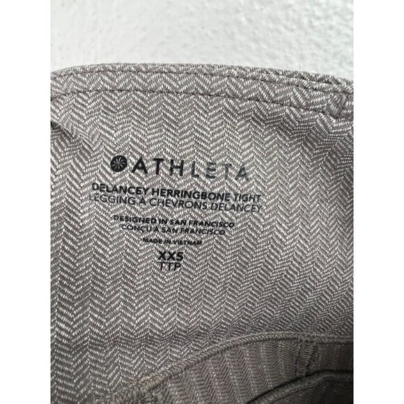 ATHLETA Delancey Herringbone Tight in Tan, Size XXS, NWT! - Picture 7 of 9